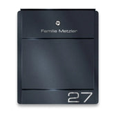 Antratsiithall postkast | graveeringu ja ajalehesahtli valik | Modell01