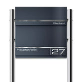 Antratsiithall jalaga postkast | lasergraveering | Hermann