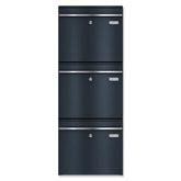 3 postkasti komplekt | vahetatavad nimesildid | BK212 vertikaalne