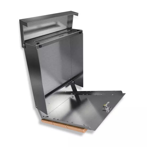 Puiduga postkast | lehis ja roostevaba teras | Masiva