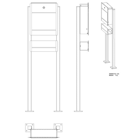 Jalaga postkast | antratsiithall teras | graveeringu valik | 02