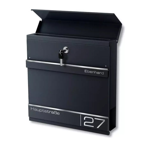 Antratsiithall jalaga postkast | lasergraveering | Hermann