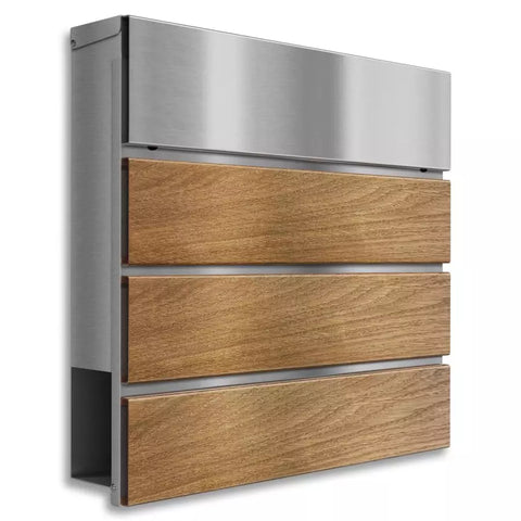 Tammeimitatsiooniga postkast | roostevaba teras | Anton