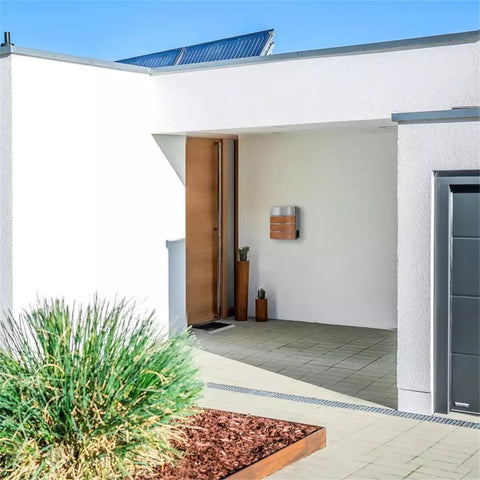 Tammeimitatsiooniga postkast | roostevaba teras | Anton