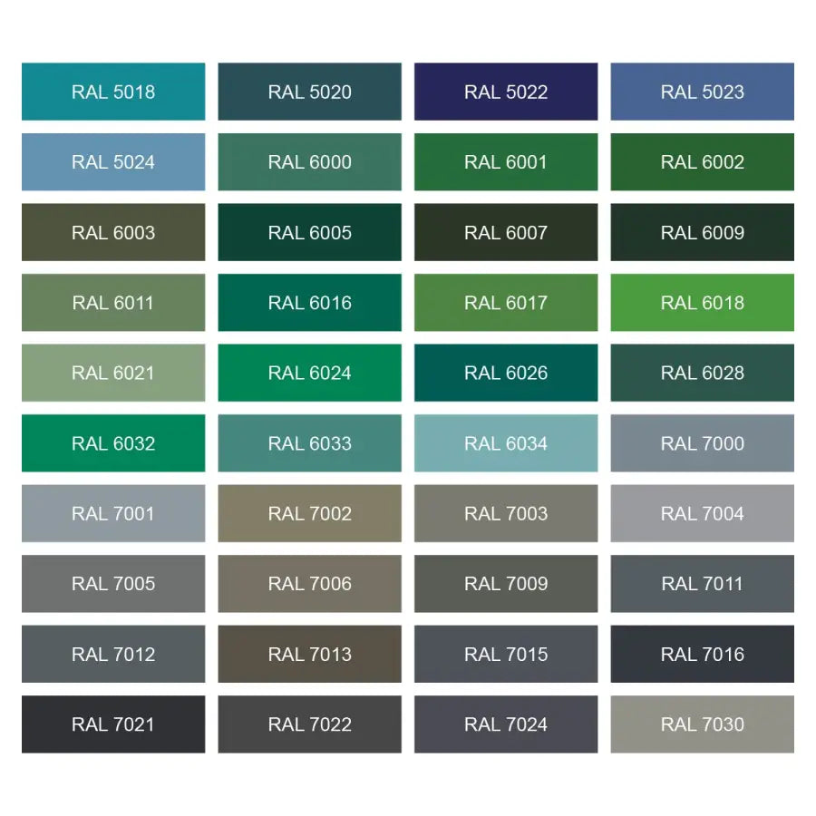 soovitud RAL-värv
