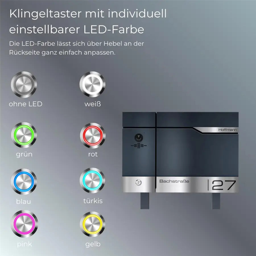 RAL 7016 antratsiithall / videomoodul vasakul