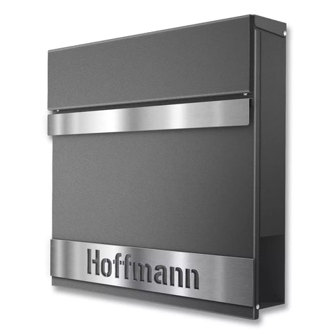 Massiivne postkast | kliendi soovitud graveeringuga terasliist | Asta