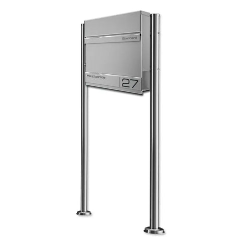 Antratsiithall jalaga postkast | lasergraveering | Hermann