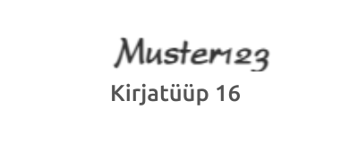 Kirjatüüp 16